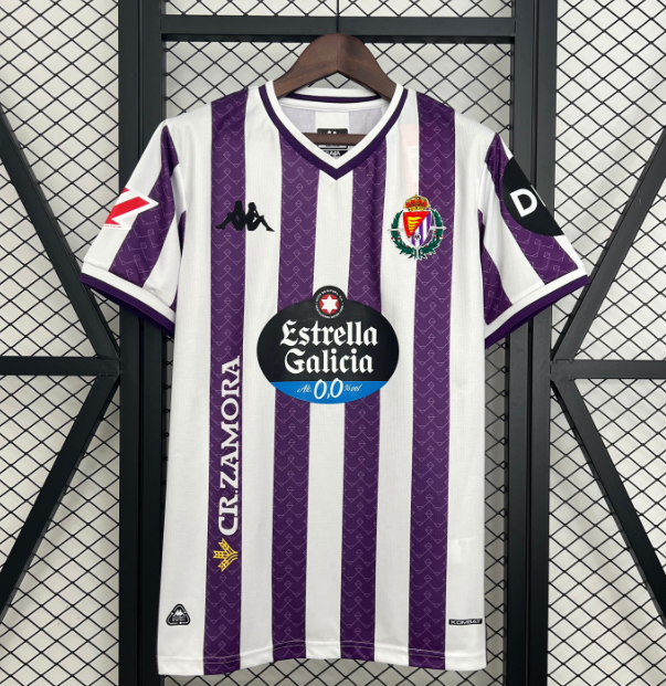 2025-26 Real Valladolid Home Soccer Jersey Shirt
